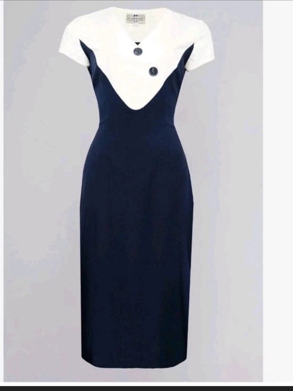 NWT Collectif London Jenna Pencil Dress Size Large UK 14/ US 10 NEW
